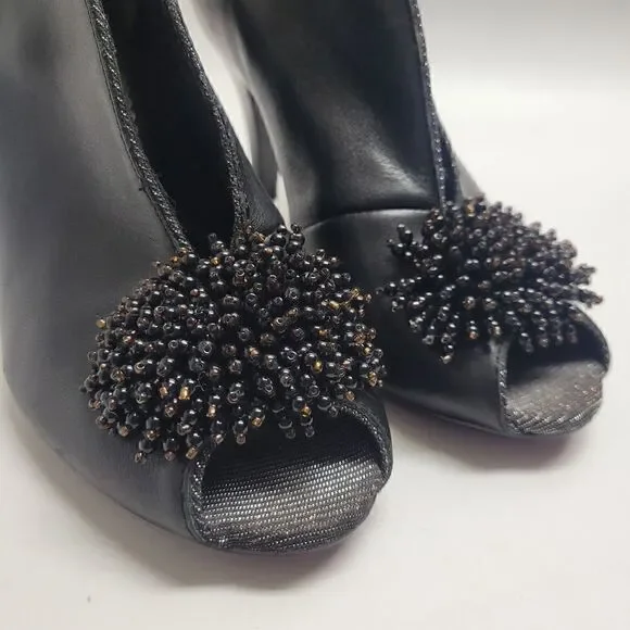 PoeticāLicenseāBeadedĀ SlitāFrontāHeels - Picture 6 of 11